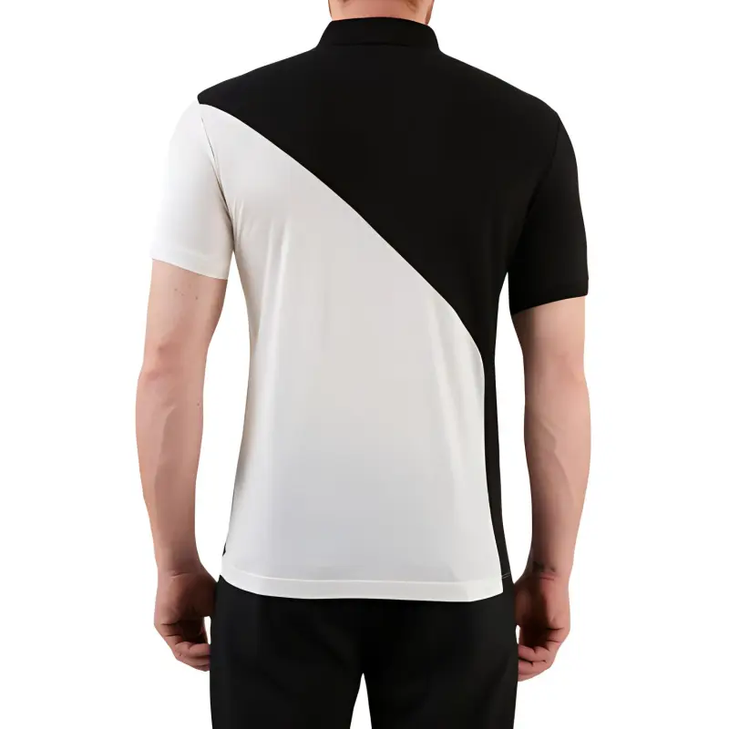 EMPORIO ARMANI Polo Shirt Men's Black White-5