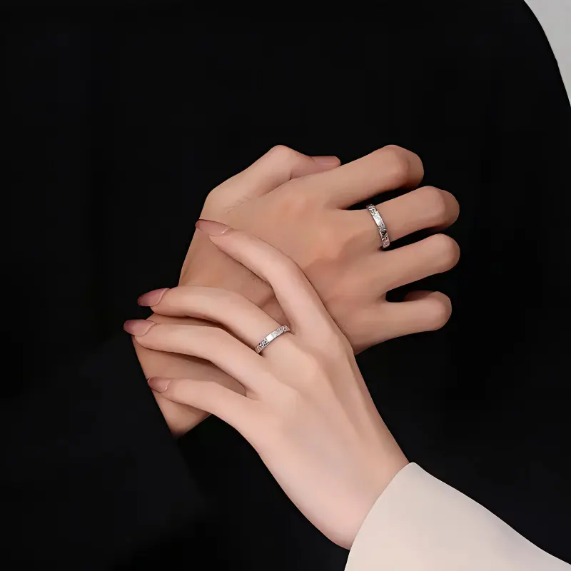 Shang Yinfu 990 Silver Rings Unisex-1