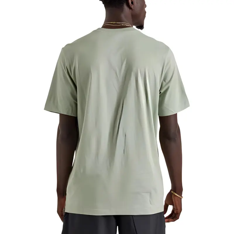 Nike T Shirts Men Olive Green-1