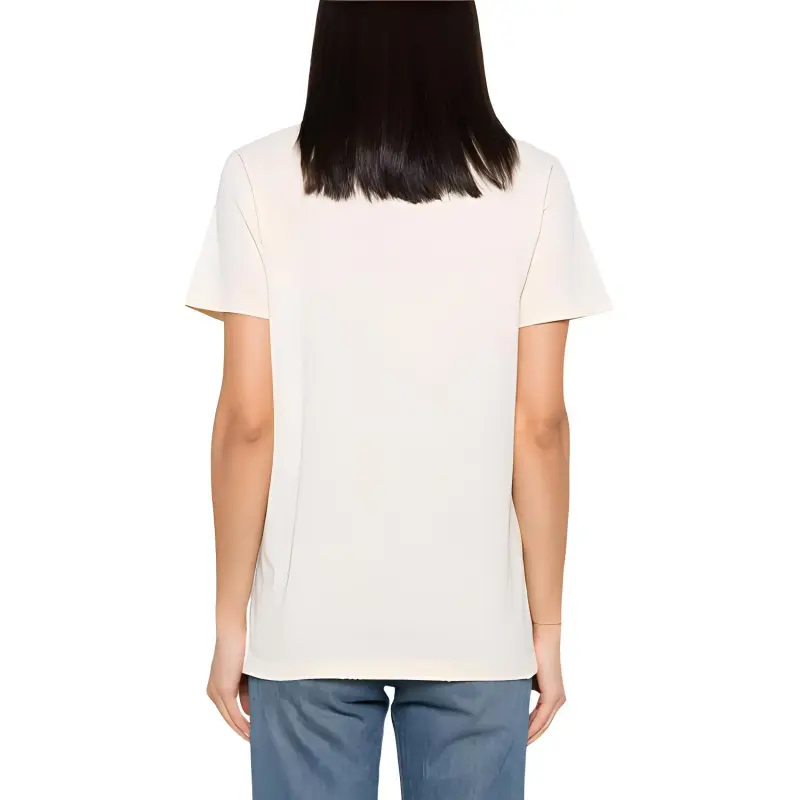 ISABEL MARANT ETOILE Logo Printed Crewneck T Shirt-2