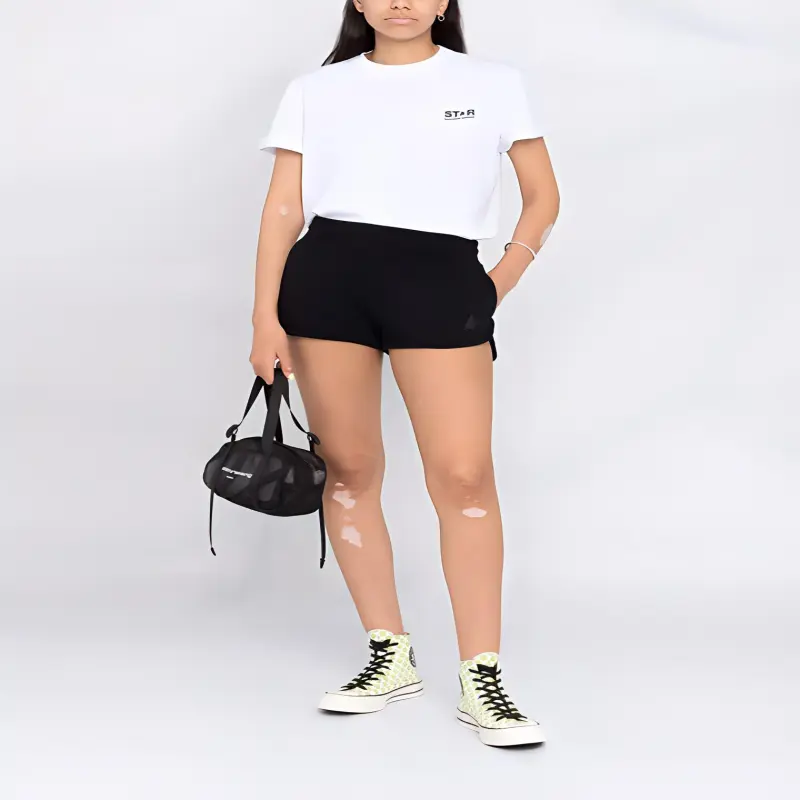 Golden Goose Star Printed Elasticated Shorts-1