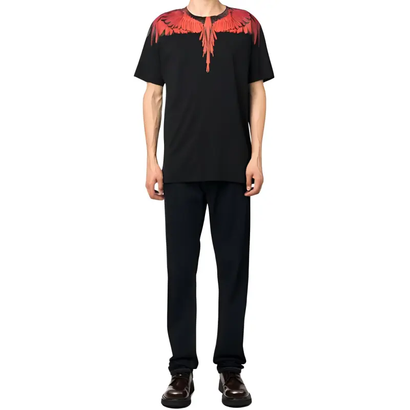 MARCELO BURLON COUNTY OF MILAN Icon Wings Organic Cotton T-shirt-2