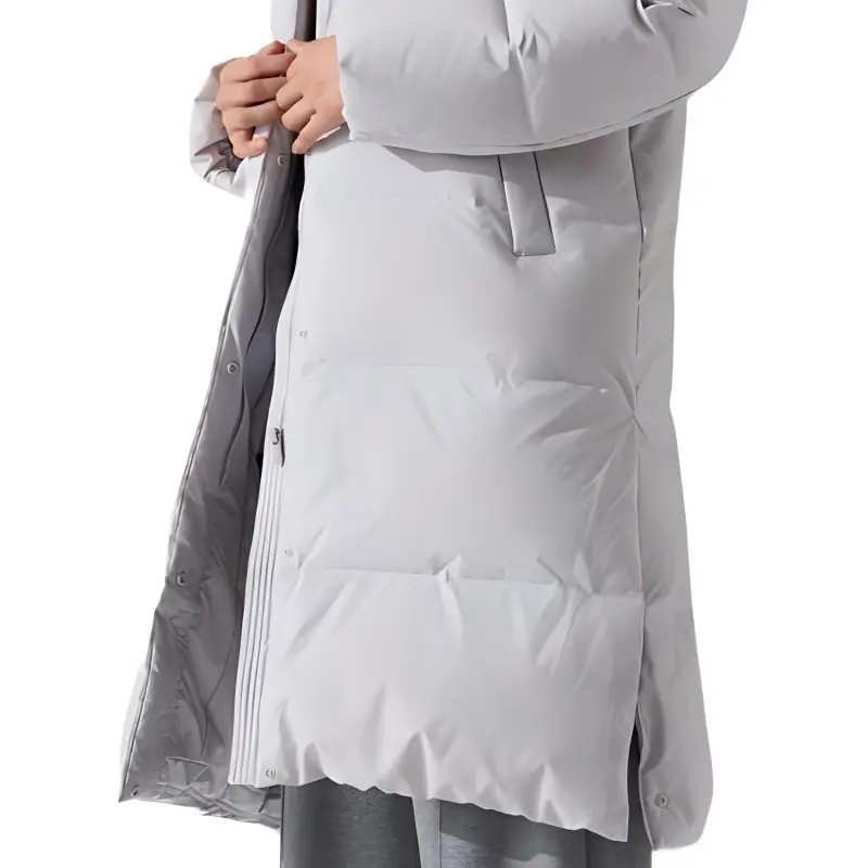 UNIQLO Down Jacket Women's Light Gray-1