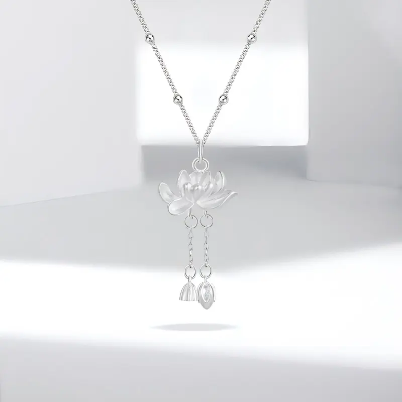 JUICY GRAPE Sterling Silver Necklaces Women's-1