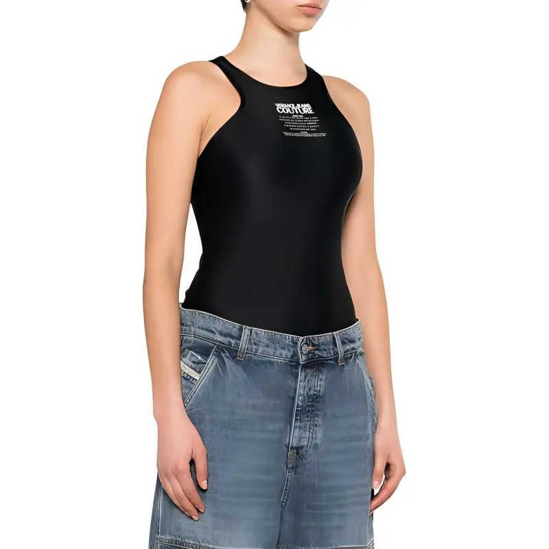 VERSACE JEANS COUTURE Warrant Logo Bodysuit-3