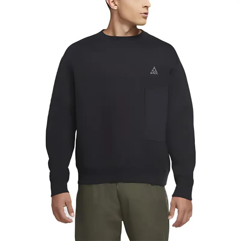 Nike ACG Drop Shoulder Sleeve T-Shirt Men's Black-2