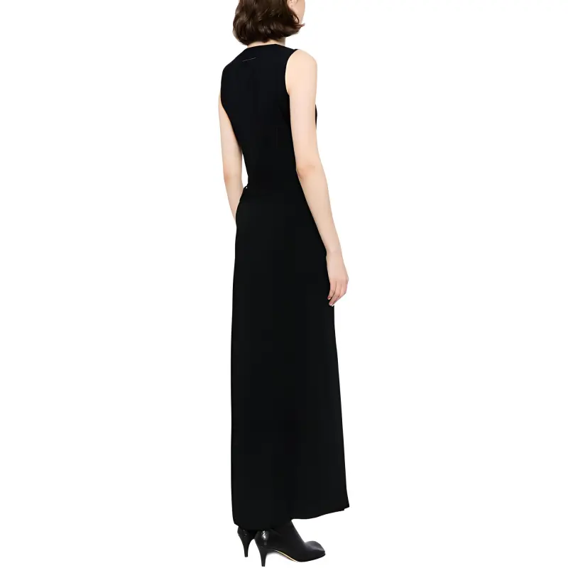 MM6 Maison Margiela Lace detail Maxi Dress-1