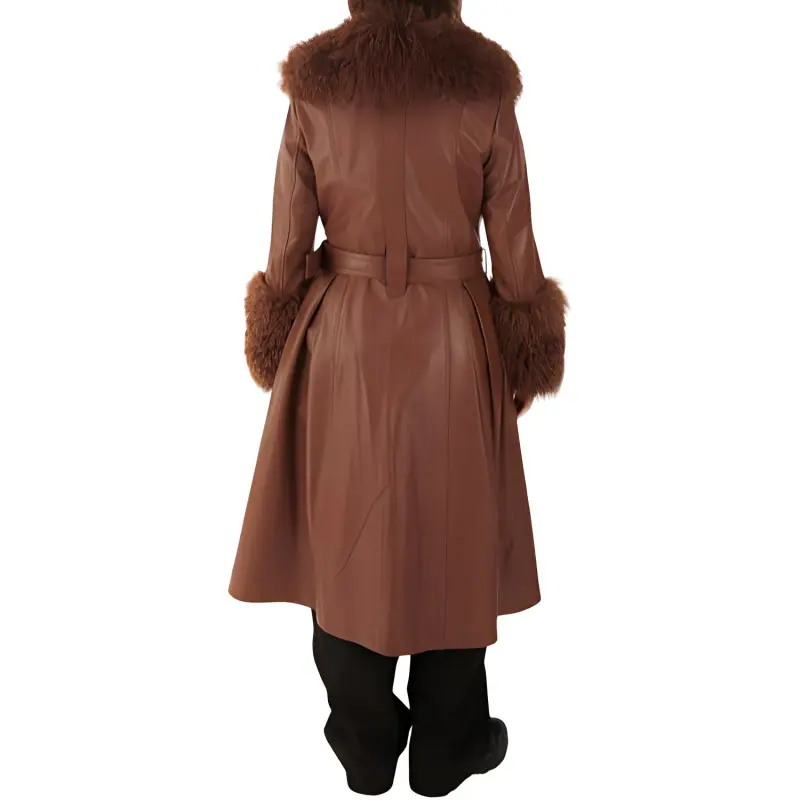 Saks Potts Coats Women's Brown-2