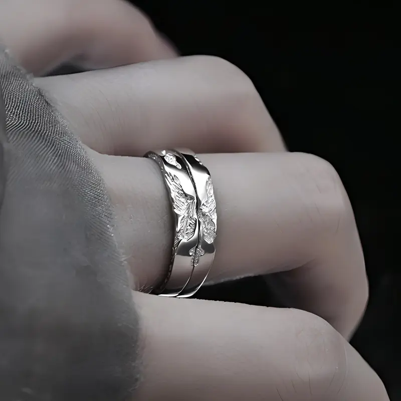 Asia Star S925 Silver Rings Unisex-2