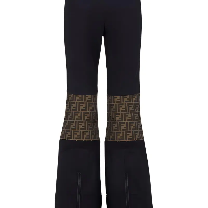 FENDI One Piece Ski Suits Women's Brown-4