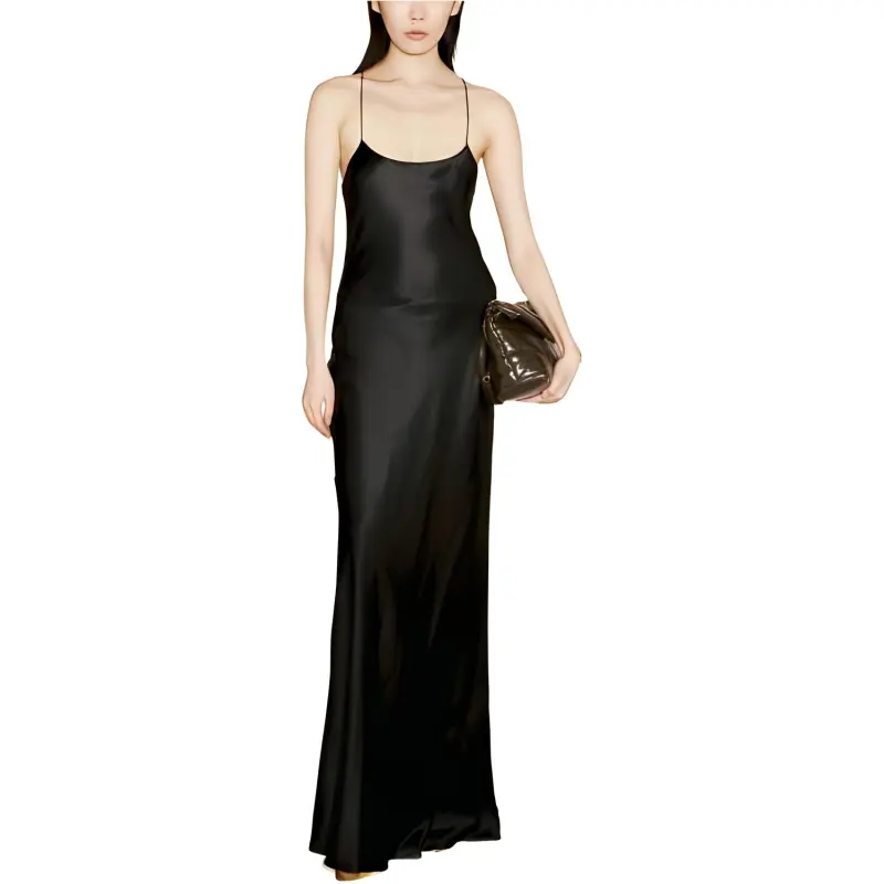 SAINT LAURENT Sleeveless Maxi Dress-1