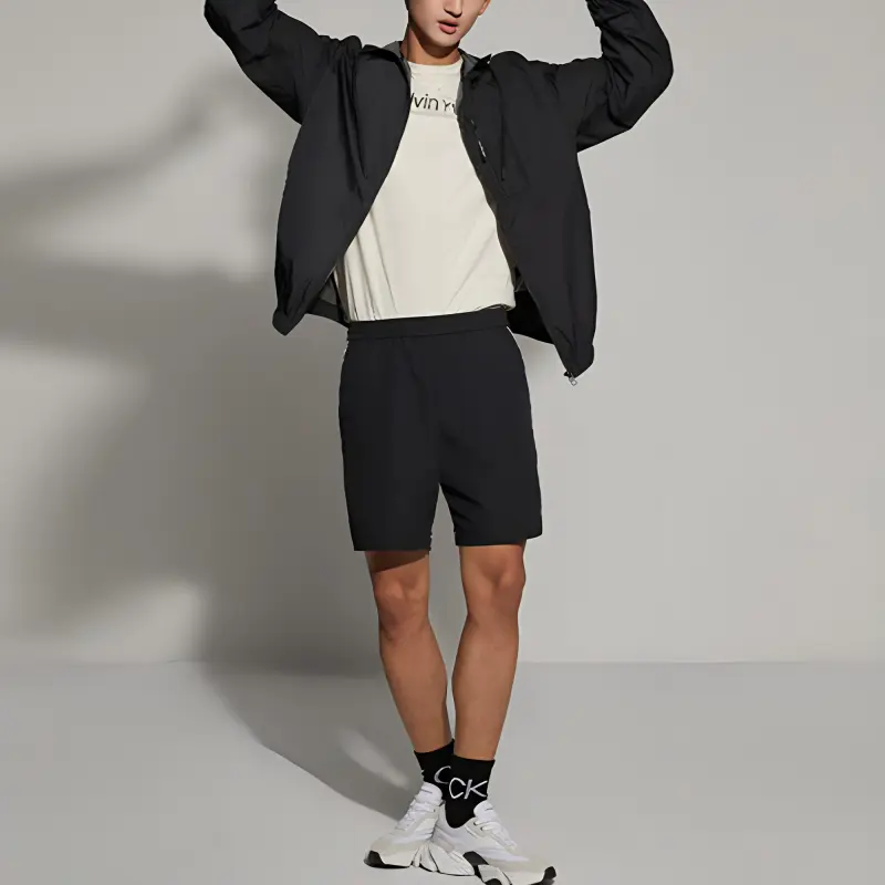Calvin Klein Sports Shorts Men Space Black-3