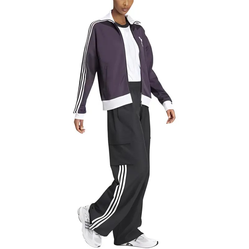 Adidas Originals Logo Printed Zip-Up Sweatshirt-4