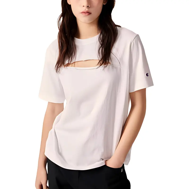 Champion SS24 T Shirt Women's White-2