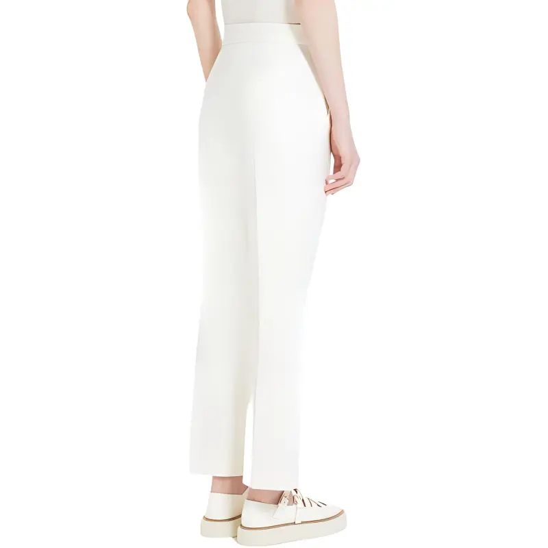 MaxMara High Waist Slim Fit Trousers-3