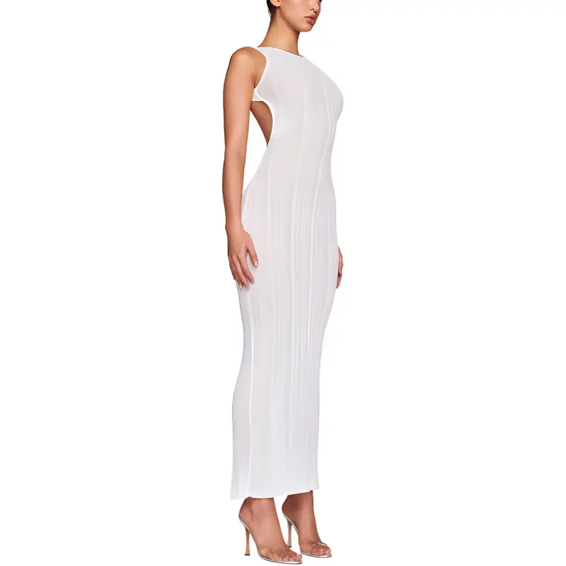 I.AM.GIA LUMINARA DRESS Sleeveless Dress Women's White/White-4