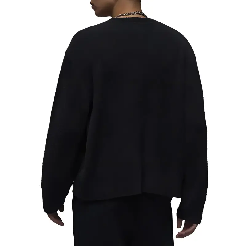 Jordan Flight Heritage Sweater Men's Black-4