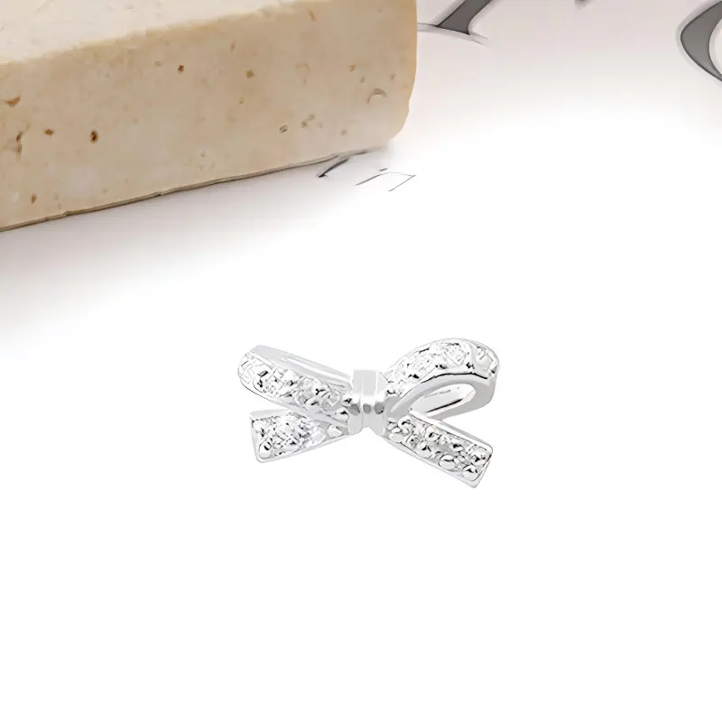 MIDNIGHT MOMENT S999 Silver Stud Earrings Women's-2