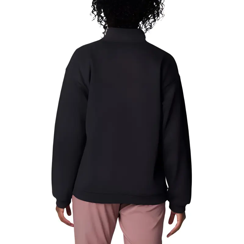 Columbia Women's Meridian Creek™ Quarter Zip Pullover Sweatshirt Women's Black-1