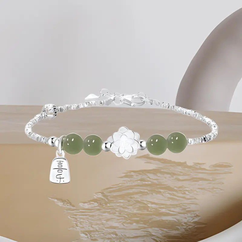 YINGNIXINDONG 925 Sterling Silver Bracelets Women's-2