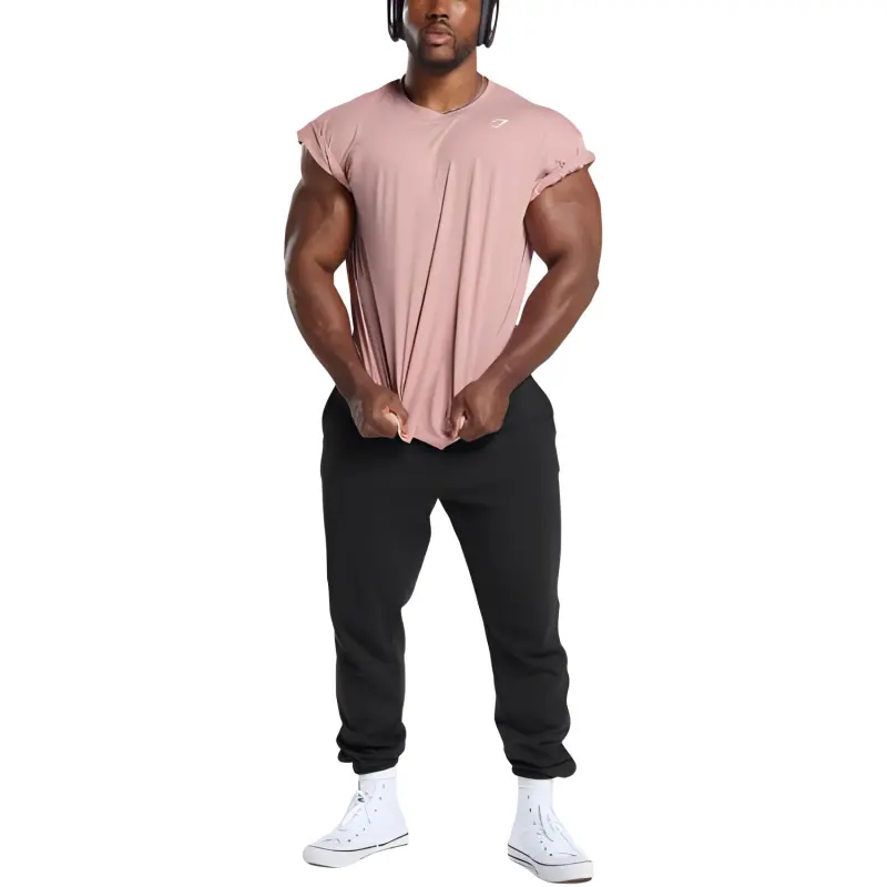 GYMSHARK T Shirt Men's Light Pink-2