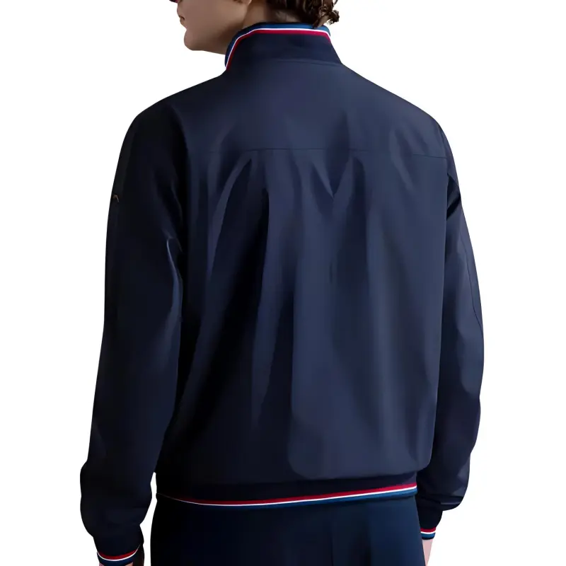 Paul & Shark Stripe Detailing Zip Jacket-3