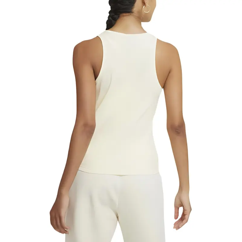 Nike Tank Tops Women's Light Yellow-1