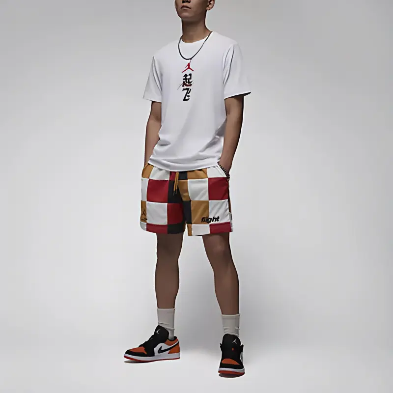 Jordan T Shirts Men White-3