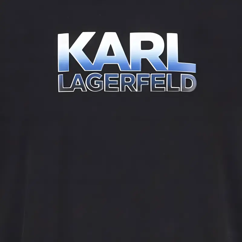 KARL LAGERFELD / Karl Lagerfeld Jeans Logo Printed Crewneck T-Shirt-4