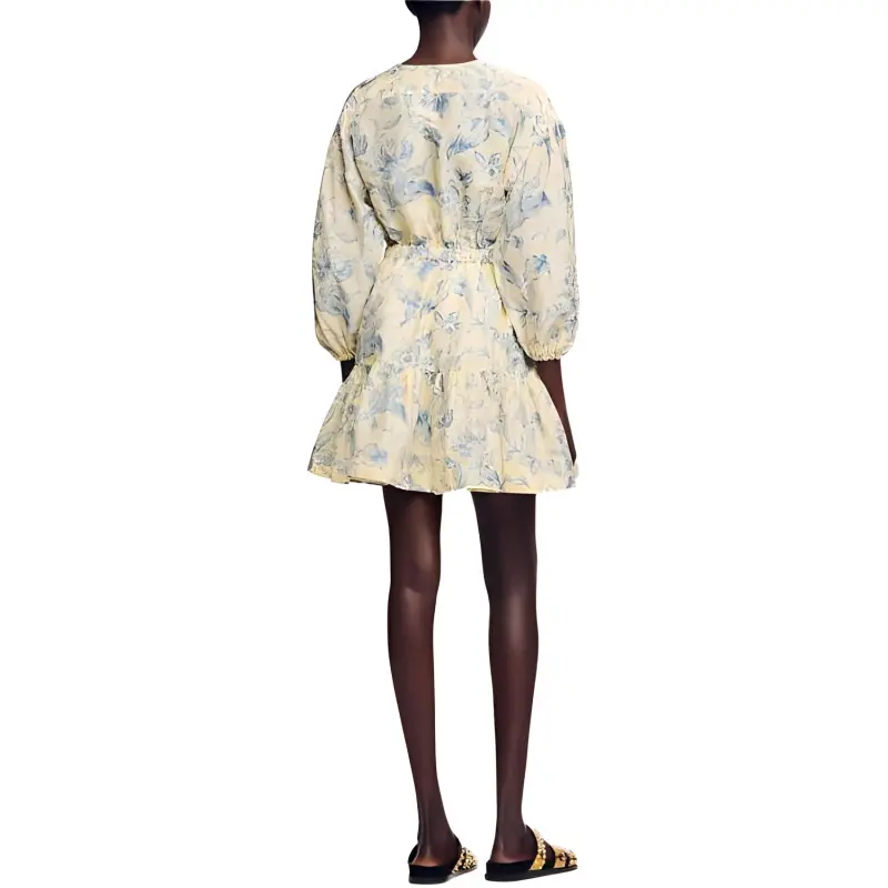 Sandro Josella Floral-print Minidress-2