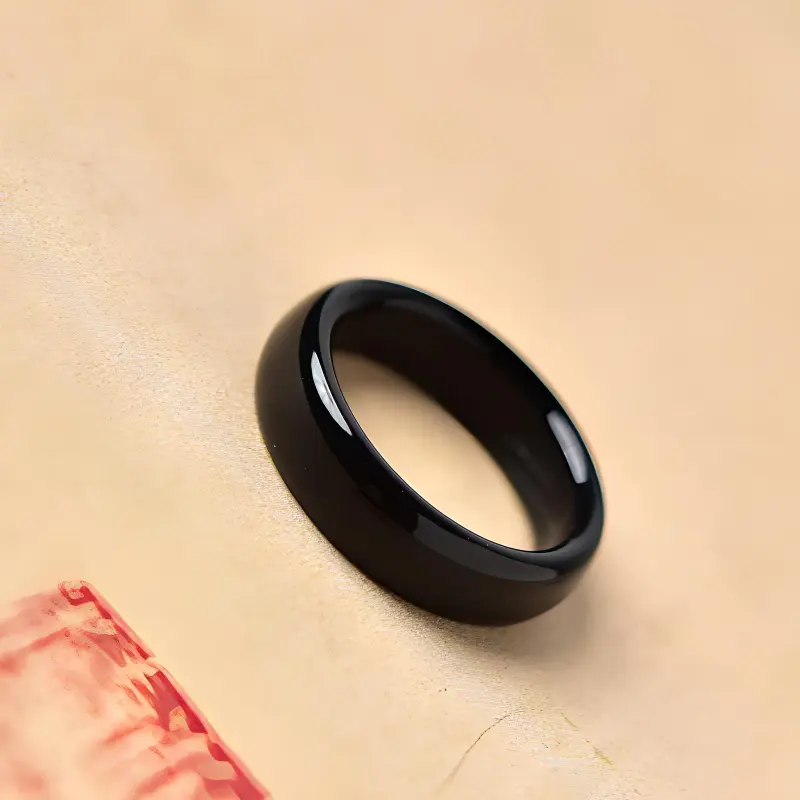 Tokai Family Agate Jade Rings Unisex-14