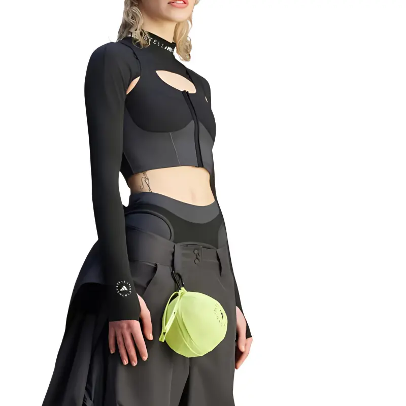 Adidas Free Shipping With AdiClub Adidas By Stella McCartney Mock Neck Sleeves-1