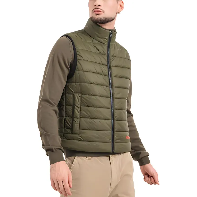HUGO BOSS Logo print Padded Jacket-1