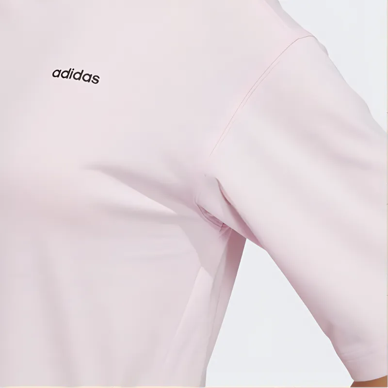 Adidas T Shirt Women's Clear Pink-3