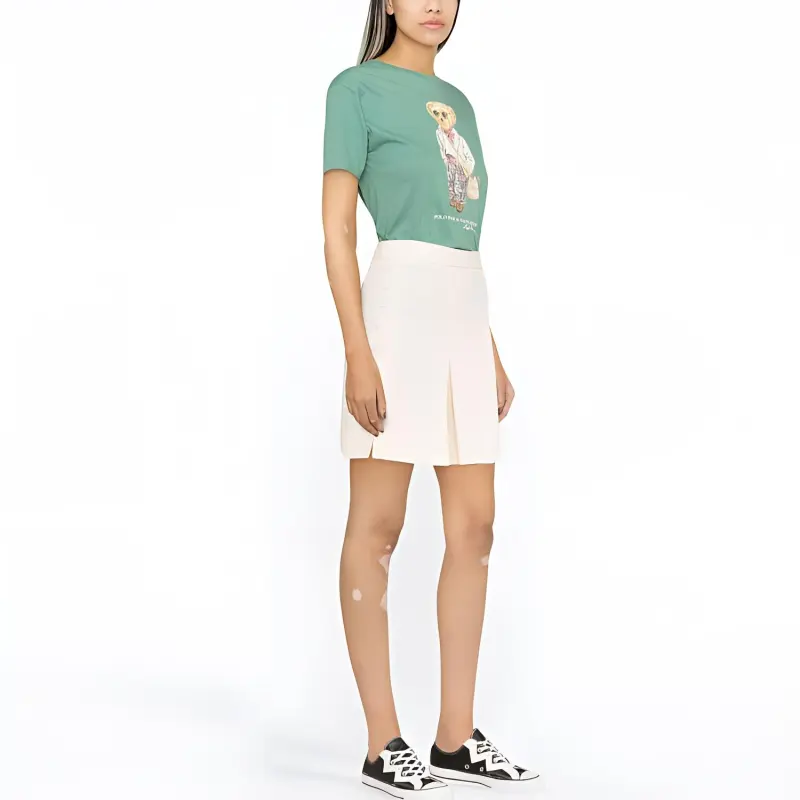 Polo Ralph Lauren SS23 Regular T Shirt Women's Green-3