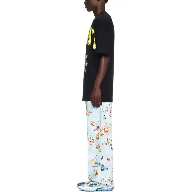 OFF WHITE Fresco Star Oversized T Shirt-3