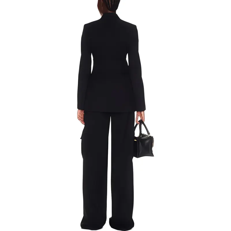 OFF-WHITE Single-Breasted Long-Sleeved Jacket-2