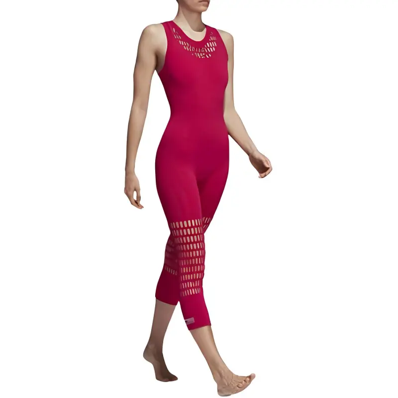 Adidas Stella Series One-piece Swimsuit Women's Red-1