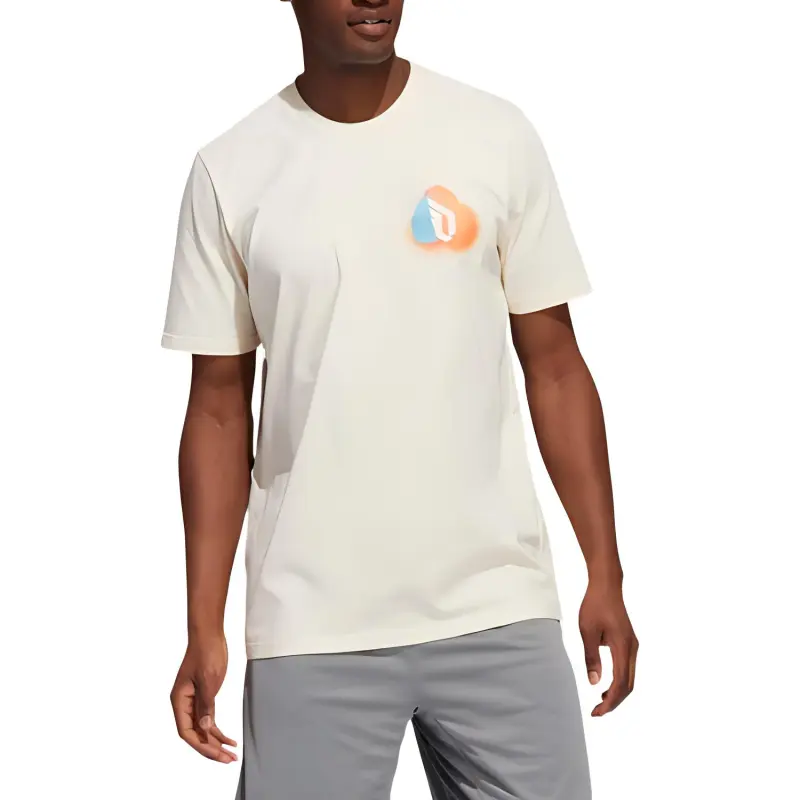 Adidas T Shirts Men Ecru-1