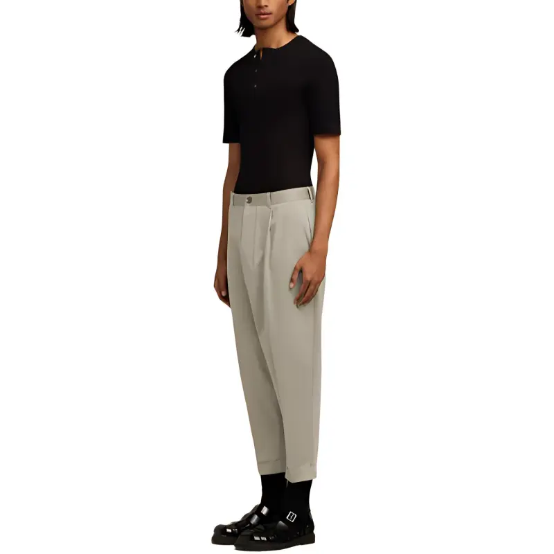 Ami Paris Cropped Trousers-3