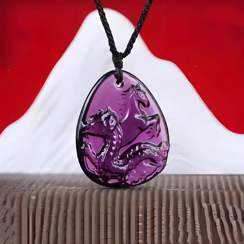 Sweet Kisses Colored Glaze Necklaces Unisex-1