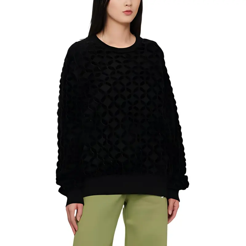 EMPORIO ARMANI FW22 Sweater Women's Black-2