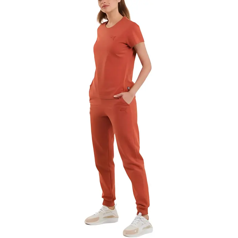 PUMA Casual Pants Women's Orange-2