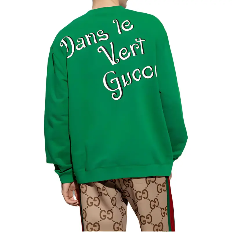 GUCCI Year Of The Rabbit SS23 Sweatshirt Men's Green-3