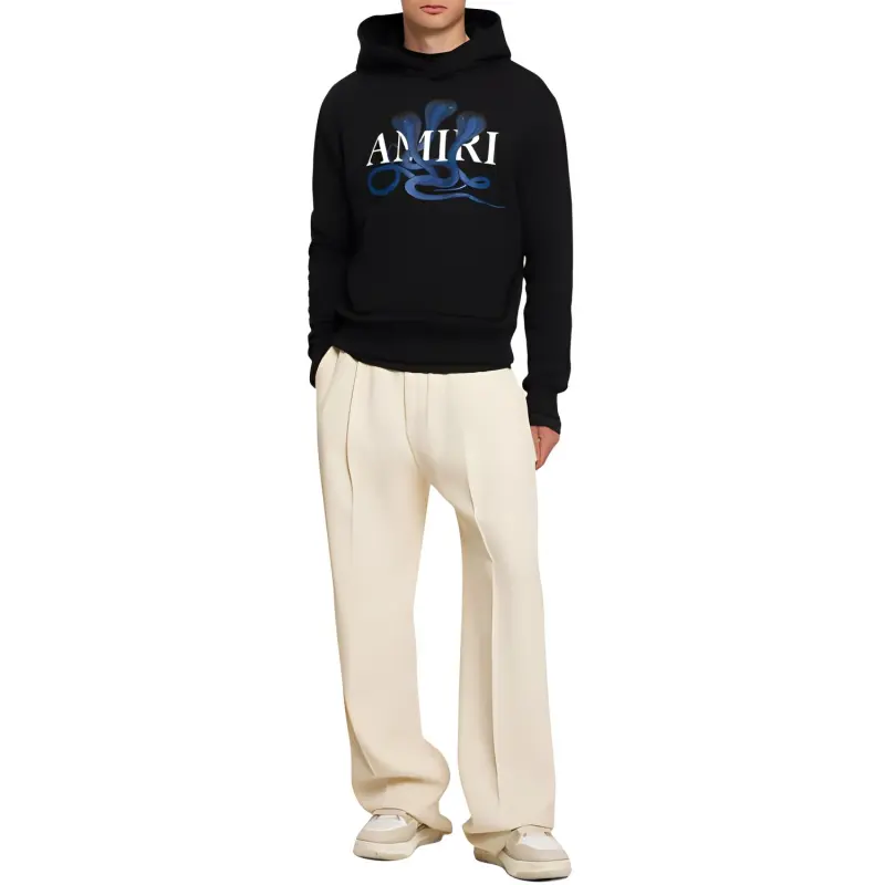AMIRI Snake Logo Printed Hoodie-2