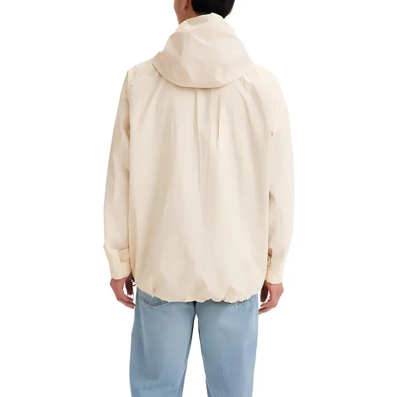 Levis Trench Coats Men White-1