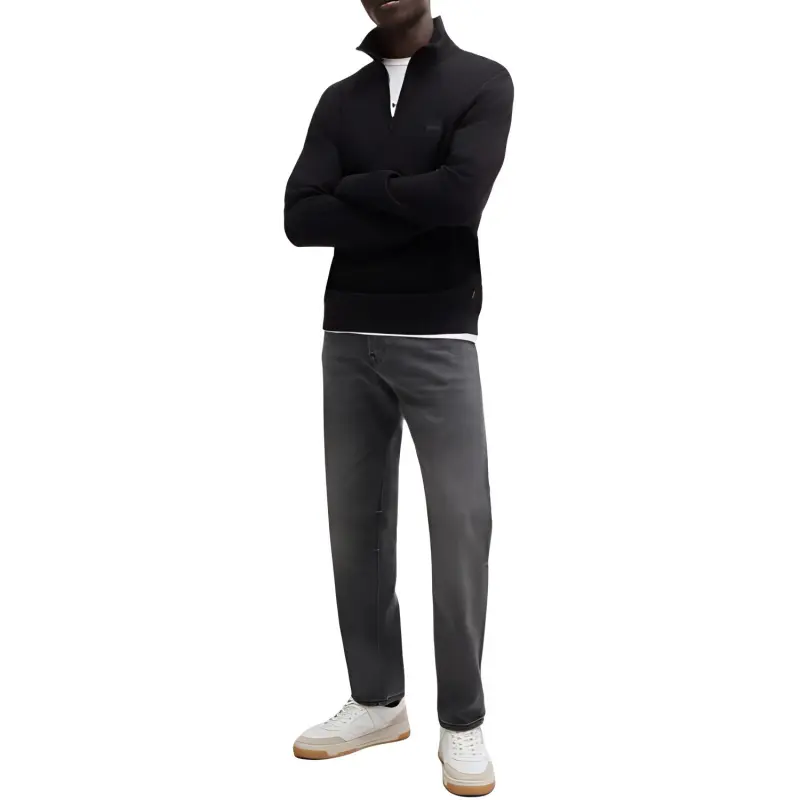 HUGO BOSS Regular-Fit JeansComfort-Stretch Denim Jeans Men's Gray-1