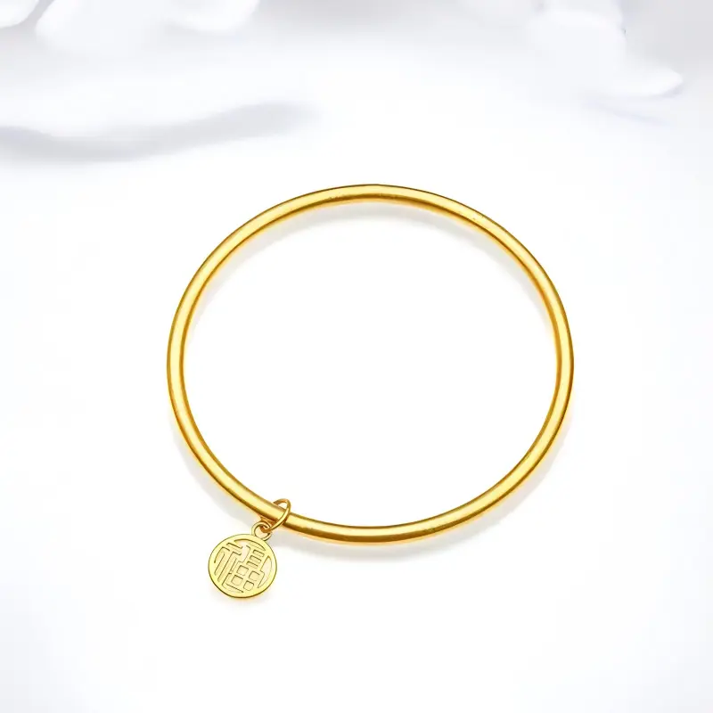 GLOIRE Alloy Bangles Women's Minimalist Style Fashion Versatile Commute-4