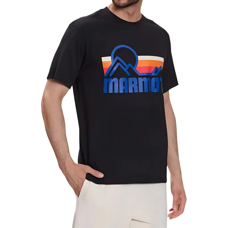 Marmot T-Shirts Men Black-3