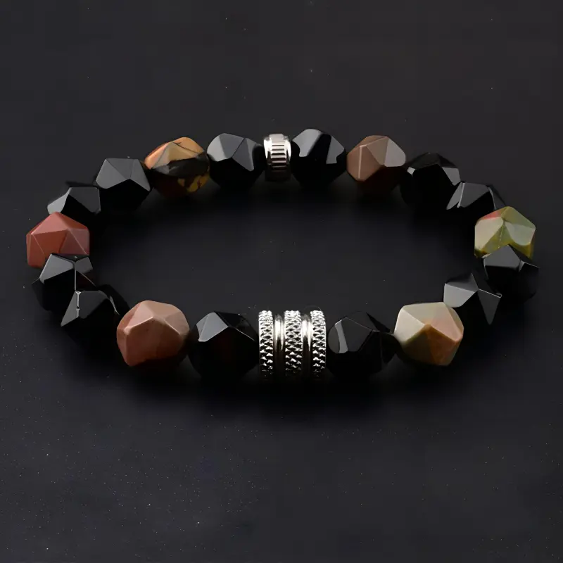 VOEX Map Stone Jade Bracelets Unisex-5